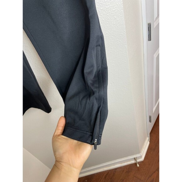 Nike Dri-Fit Black Wide Leg Pants L • Athletic Training Yoga Lounge Sweatpants - Picture 5 of 5
